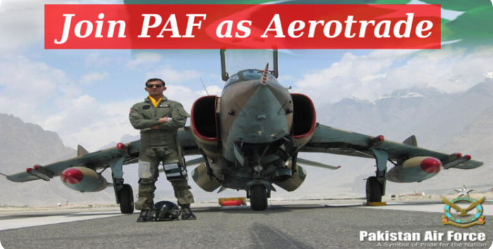 Join PAF Jobs 2024 | Aerotrade Advertisement Online Apply