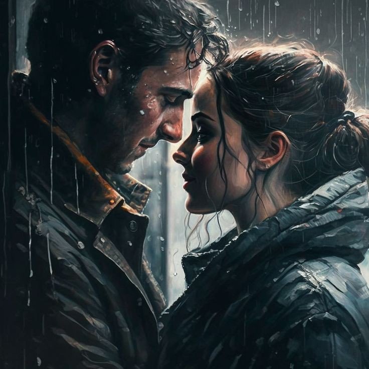  Couple In Rain Dpz