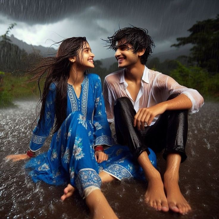  Couple In Rain Dpz